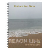 Strandleven is het beste leven - Kust Notitieboek (Voorkant)