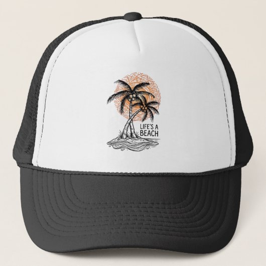 Strandleven Trucker Pet (Voorkant)
