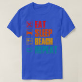 strandliefhebber t-shirt (Design voorkant)
