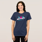 Strandliefhebber  Tri-Blend shirt (Voorkant volledig)