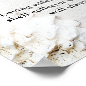 Strandliefhebber Viering van het Leven Foto, Begra Poster (Hoek)