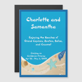 Strandliefhebbers Gepersonaliseerde Stateroom Deur (Voorkant / Achterkant)