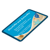 Strandliefhebbers Gepersonaliseerde Stateroom Deur Magneet (Linkerzijde)