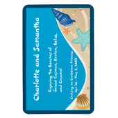 Strandliefhebbers Gepersonaliseerde Stateroom Deur Magneet (Verticaal)