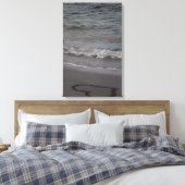 Strandloper in Liefde Canvas Afdruk (Insitu (Slaapkamer))