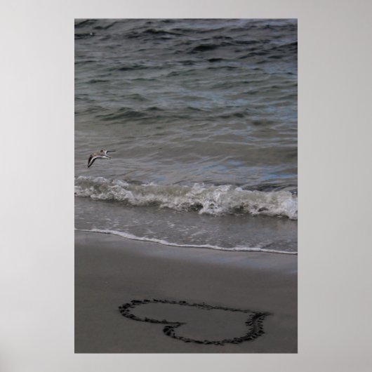 Strandloper in Liefde Poster (Voorkant)