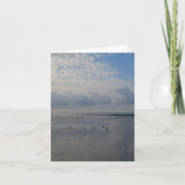 Strandlopers bij de Kaart van de Nota van het