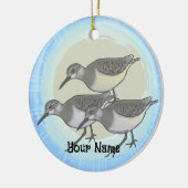 Strandlopers Keramisch Ornament (Links)