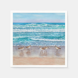 Strandlopers van Monterey Bay Servet