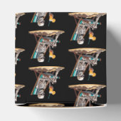 Strandloungen Skeleton Halloween Bedankdoosjes (Bovenkant)