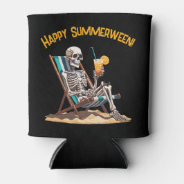 Strandloungen Skeleton Halloween Blikjeskoeler