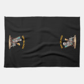 Strandloungen Skeleton Halloween Theedoek (Horizontaal)