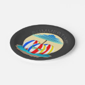 Strandmaatjes verslaan de hitte: Sun's Out, Fins O Papieren Bordje (Gekanteld)