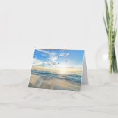 Strandmeeuwen Bedankkaart (Voorkant)