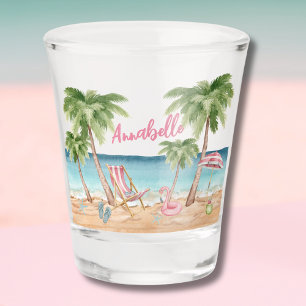 Strandmeisjes Weekend Meidenavakantie Shot Glas