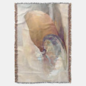 Strandminimalistisch Beige Seashell  Deken (Voorkant Verticaal)