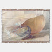 Strandminimalistisch Beige Seashell  Deken (Voorkant)