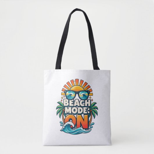 Strandmodus: gereed tote bag (Voorkant)