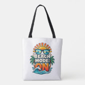 Strandmodus: gereed tote bag (Achterkant)