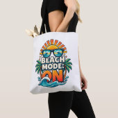 Strandmodus: gereed tote bag (Dichtbij)
