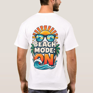 Strandmodus: klaar t-shirt