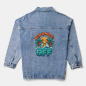 Strandmodus: Uit Denim Jacket (Achterkant)