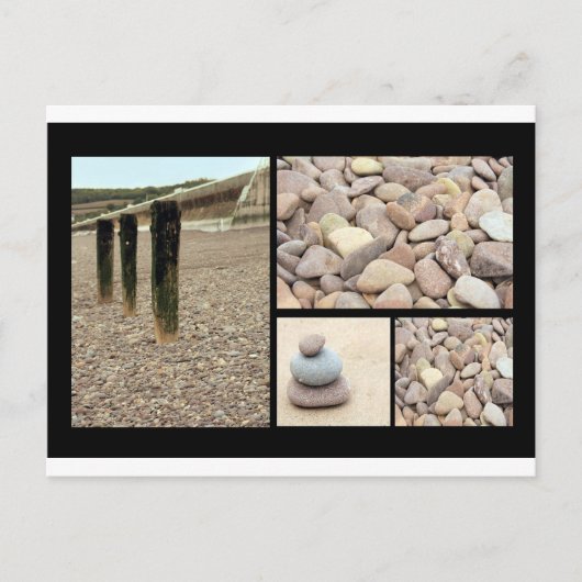 strandmontage briefkaart (Voorkant)