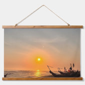 Strandmuurkunst en -inrichting hangend wandkleed (Voorkant)