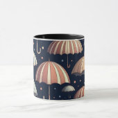 Strandnachten in de regen mok (Midden)