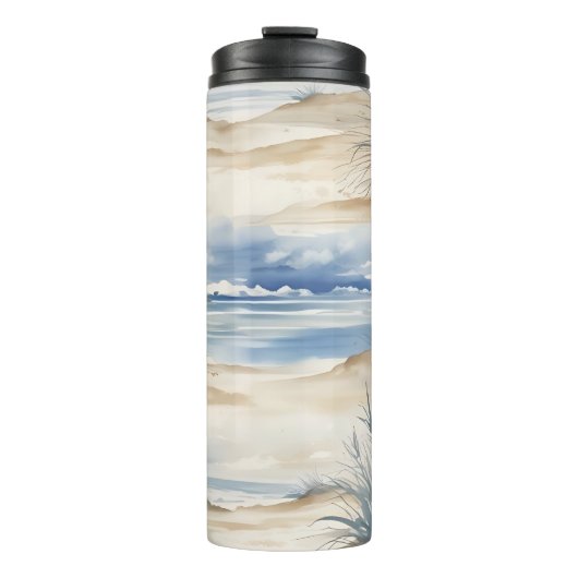 Strandontwerp "Nantucket" Thermosbeker (Voorkant)