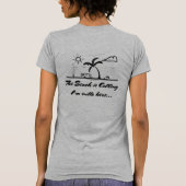 Strandoproep 1 t-shirt (Achterkant)