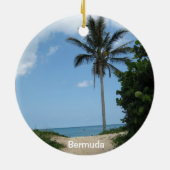 Strandpad, Bermuda Keramisch Ornament (Achterkant)