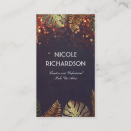 Strandpalmbladeren en  String Lights Chique Visitekaartje