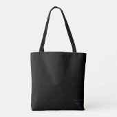 Strandpalmboom en teenslippers tote bag (Achterkant)