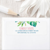 strandpalmen verlaat bruiloft etiket (Insitu)