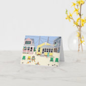 Strandparadijs! Kaart (Gele Bloem)