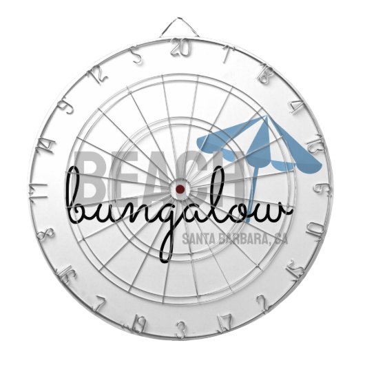 Strandparaplu vakantiewoning - Dartboard Dartbord (Voorkant)