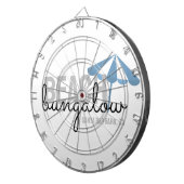 Strandparaplu vakantiewoning - Dartboard Dartbord (Voorkant Rechts)