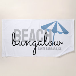 Strandparaplu vakantiewoning - strandlaken