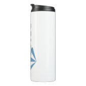 Strandparaplu vakantiewoning - Thermische Tumbler Thermosbeker (Geroteerd rechts)