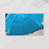 strandparaplu visitekaartje (Achterkant)