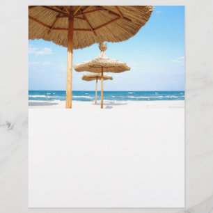 strandparaplu's BEACH GRASS UMBRELLAS OCEAN Flyer