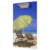 Strandparasol, Abaco, Bahama's Klembord (Links)