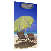 Strandparasol, Abaco, Bahama's Klembord (Rechts)