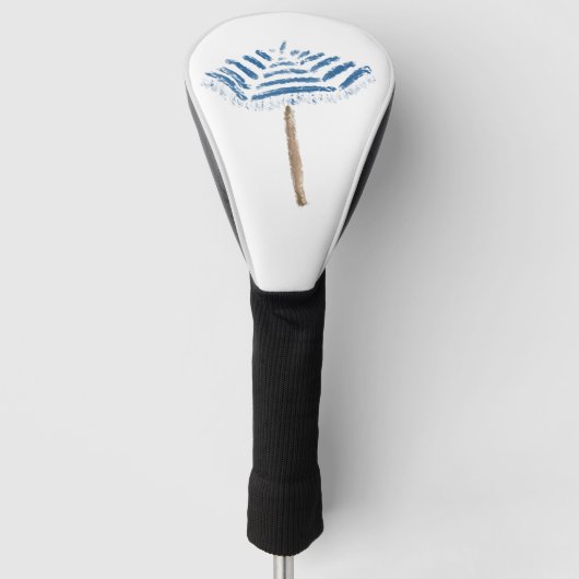 Strandparasol Golfheadcover (Voorkant)