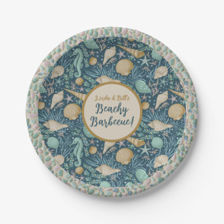 Strandpartij 7"Rond Document Bord