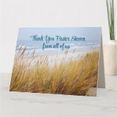 Strandpastor waardering van de congregatie Kaart (Voorkant)