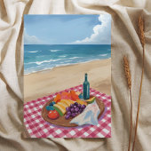 Strandpicknick | Oceaanoever Schilderkaart