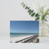 strandplaats briefkaart (Staand voorkant)