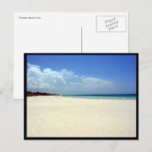 strandplaats briefkaart (Voorkant / Achterkant)